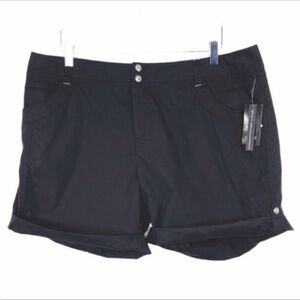 INC sweet meadow crystals shorts NEW black